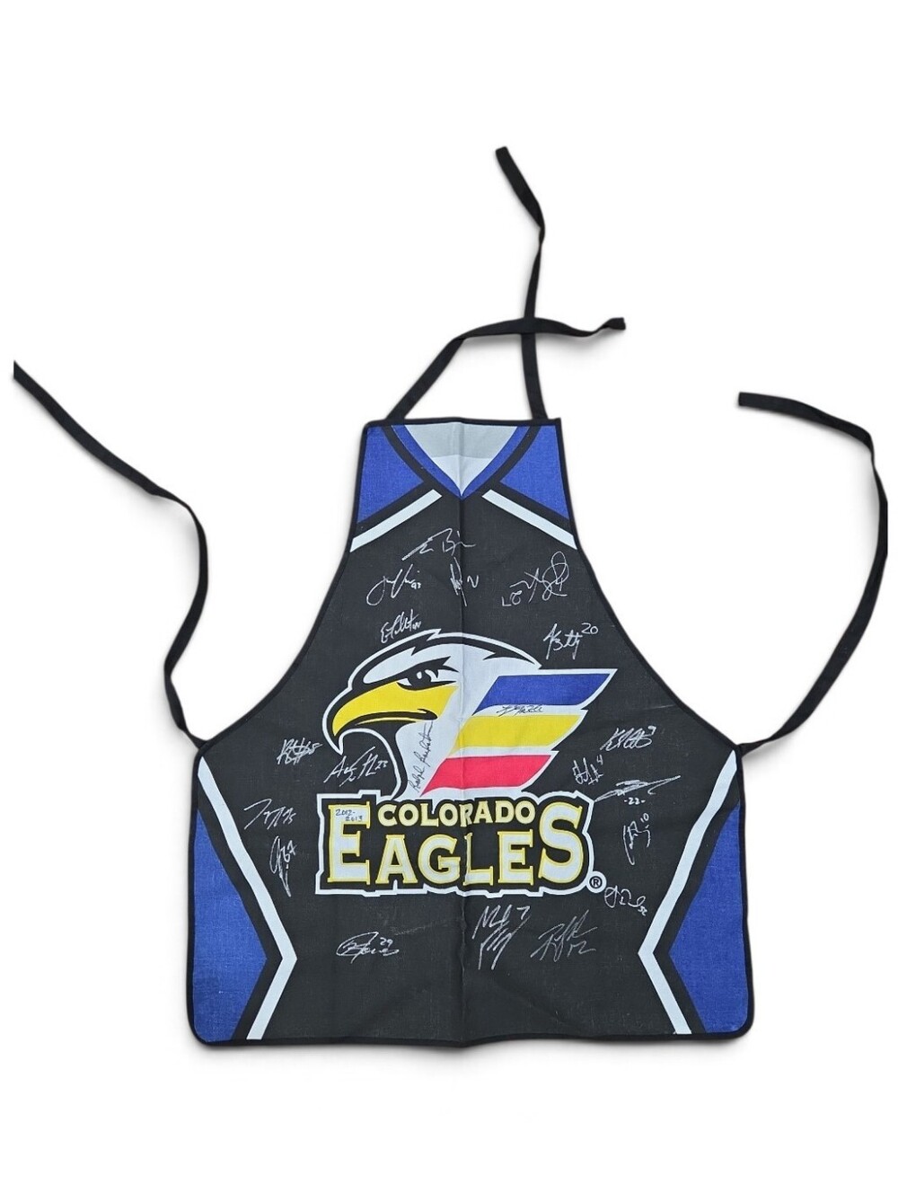 Brand New Colorado Eagles Hockey 2012-2013 Authographed Apron